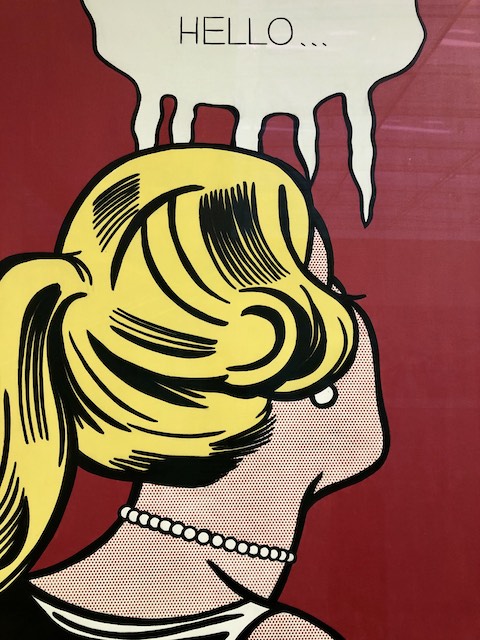 Roy Litchtenstein painting